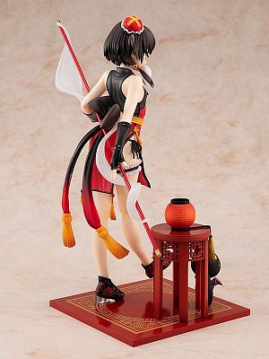 Kono Subarashii Sekai ni Shukufuku wo! Statue 1/7 Megumin Light Novel China Dress Ver. 22 cm - Beschädigte Verpackung