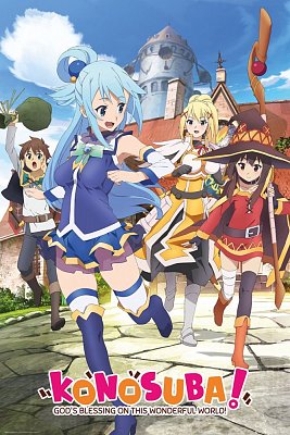 KonoSuba Poster Set Key Art 61 x 91 cm (5)