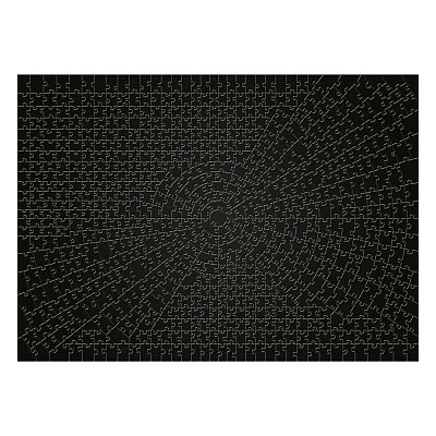 Krypt Puzzle Black (736 Teile)