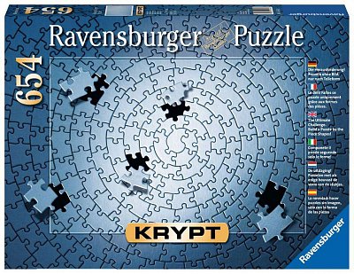 Krypt Puzzle Silber (654 Teile) - Beschädigte Verpackung
