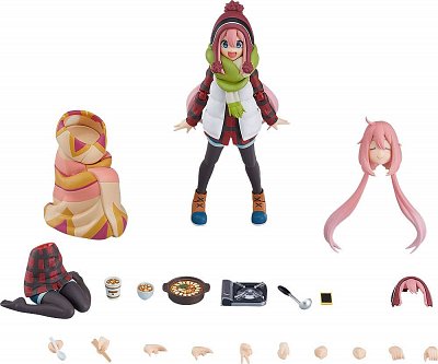 Laid-Back Camp Figma Actionfigur Nadeshiko Kagamihara DX Edition 13 cm