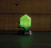 Legend of Zelda 3D Lampe Grüner Rubin 10 cm