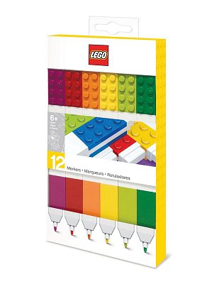 LEGO Filzstifte-Set 12-teilig Bricks