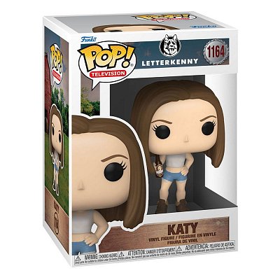 Letterkenny POP! Television Vinyl Figur Katy w/Puppers & Beer 9 cm