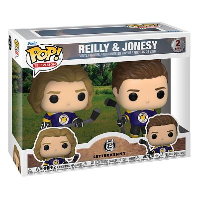 Letterkenny POP! TV Vinyl Figuren 2er-Pack Reilly & Jonesy in Jerseys 5 cm