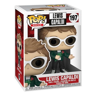 Lewis Capaldi POP! Rocks Vinyl Figur Lewis Capaldi 9 cm