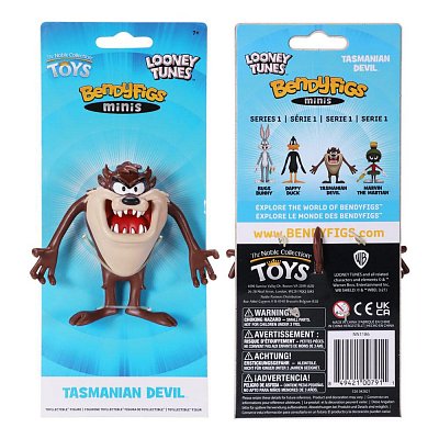 Looney Tunes Bendyfigs Biegefigur Taz Tasmanian Devil 9 cm