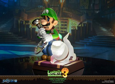 Luigi\'s Mansion 3 PVC Statue Luigi & Polterpinscher Collector\'s Edition 23 cm