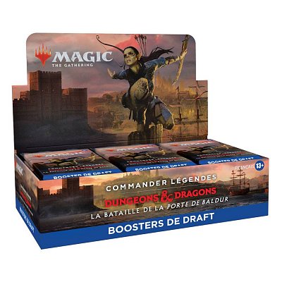 Magic the Gathering Commander Légendes : la bataille de la Porte de Baldur Draft-Booster Display (24) französisch