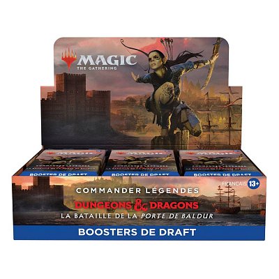 Magic the Gathering Commander Légendes : la bataille de la Porte de Baldur Draft-Booster Display (24) französisch