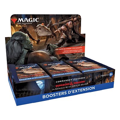 Magic the Gathering Commander Légendes : la bataille de la Porte de Baldur Set-Booster Display (18) französisch