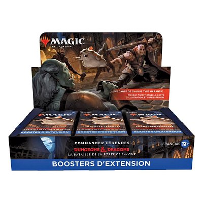 Magic the Gathering Commander Légendes : la bataille de la Porte de Baldur Set-Booster Display (18) französisch