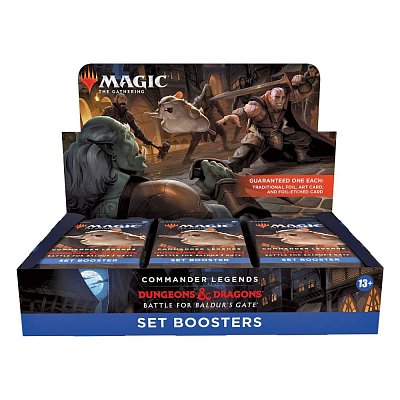 Magic the Gathering Commander Legends: Battle for Baldur\'s Gate Set-Booster Display (18) englisch