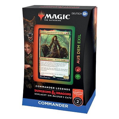 Magic the Gathering Commander Legends: Schlacht um Baldur\'s Gate Commander-Decks Display (4) deutsch