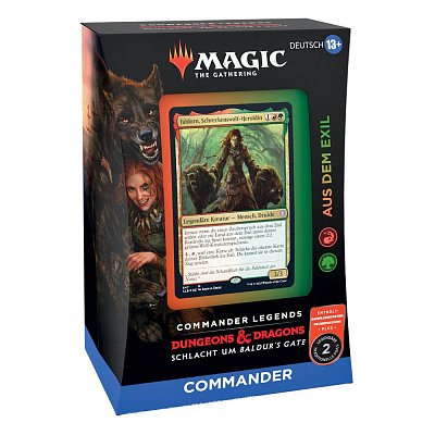 Magic the Gathering Commander Legends: Schlacht um Baldur\'s Gate Commander-Decks Display (4) deutsch