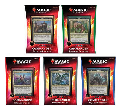 Magic the Gathering Ikoria: Lair of Behemoths Commander 2020 Decks Display (5) englisch