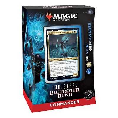 Magic the Gathering Innistrad: Blutroter Bund Commander-Decks Display (4) deutsch