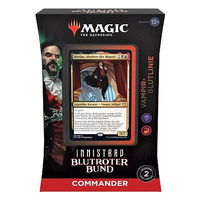 Magic the Gathering Innistrad: Blutroter Bund Commander-Decks Display (4) deutsch