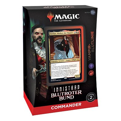 Magic the Gathering Innistrad: Blutroter Bund Commander-Decks Display (4) deutsch