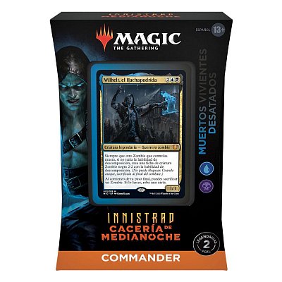 Magic the Gathering Innistrad: Cacería de Medianoche Commander-Decks Display (4) spanisch