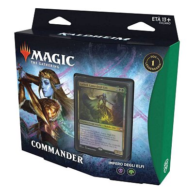 Magic the Gathering Kaldheim Commander-Decks Display (6) italienisch