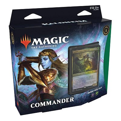 Magic the Gathering Kaldheim Commander-Decks Display (6) italienisch