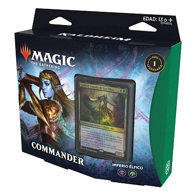 Magic the Gathering Kaldheim Commander-Decks Display (6) spanisch