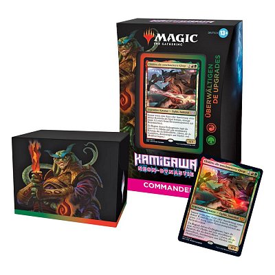 Magic the Gathering Kamigawa: Neon Dynasty Commander-Decks Display (4) deutsch