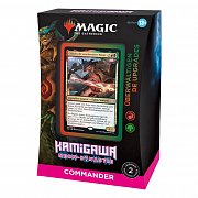 Magic the Gathering Kamigawa: Neon Dynasty Commander-Decks Display (4) deutsch