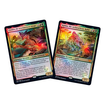 Magic the Gathering Kamigawa: Neon Dynasty Commander-Decks Display (4) deutsch