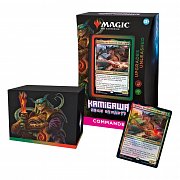 Magic the Gathering Kamigawa: Neon Dynasty Commander-Decks Display (4) englisch