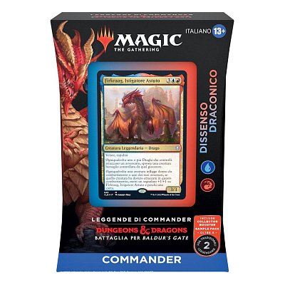 Magic the Gathering Leggende di Commander: Battaglia per Baldur\'s Gate Commander-Decks Display (4) italienisch