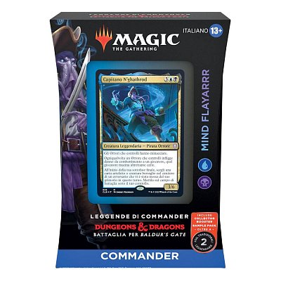 Magic the Gathering Leggende di Commander: Battaglia per Baldur\'s Gate Commander-Decks Display (4) italienisch