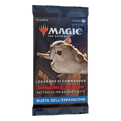 Magic the Gathering Leggende di Commander: Battaglia per Baldur\'s Gate Set-Booster Display (18) italienisch