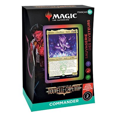 Magic the Gathering Les rues de la Nouvelle-Capenna Commander-Decks Display (5) französisch