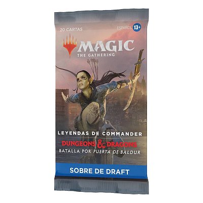 Magic the Gathering Leyendas de Commander: Batalla por Puerta de Baldur Draft-Booster Display (24) spanisch