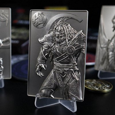 Magic the Gathering Metallbarren Ajani Goldmane Limited Edition (versilbert)