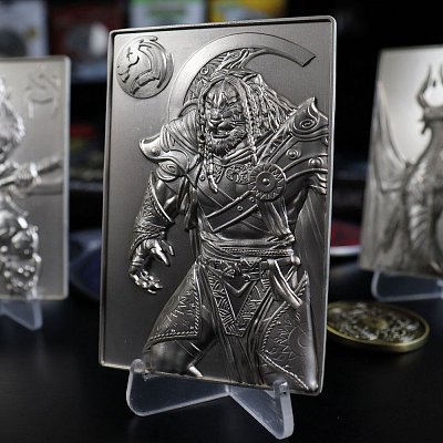 Magic the Gathering Metallbarren Ajani Goldmane Limited Edition (versilbert)