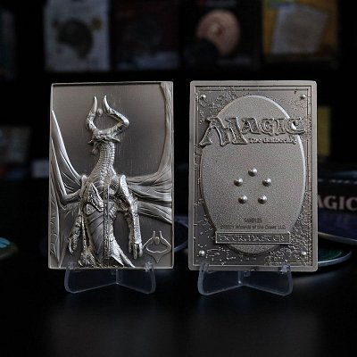 Magic the Gathering Metallbarren Nicol Bolas Limited Edition (versilbert)