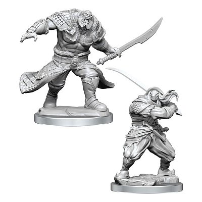 Magic the Gathering Miniaturen unbemalt Zurgo Helmsmasher & Unyielding Krumar Sortiment (2)