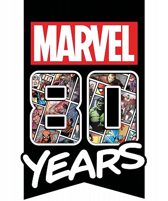 Marvel 80th Anniversary Panorama Puzzle Characters --- BESCHAEDIGTE VERPACKUNG