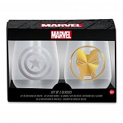 Marvel Avengers Crystal Gläser 2er-Packs Umkarton (6)