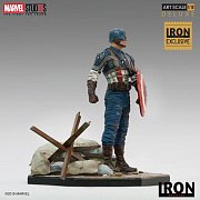 Marvel Comics BDS Art Scale Statue 1/10 Captain America First Avenger MCU 10 Years Event EX 21 cm