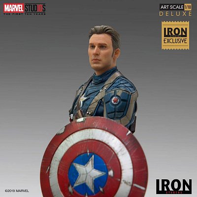 Marvel Comics BDS Art Scale Statue 1/10 Captain America First Avenger MCU 10 Years Event EX 21 cm