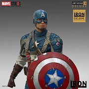 Marvel Comics BDS Art Scale Statue 1/10 Captain America First Avenger MCU 10 Years Event EX 21 cm