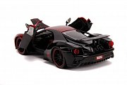 Marvel Hollywood Rides Diecast Modell 1/24 2017 Ford GT mit Miles Morales Figur