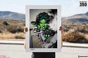 Marvel Kunstdruck She-Hulk 46 x 61 cm - ungerahmt