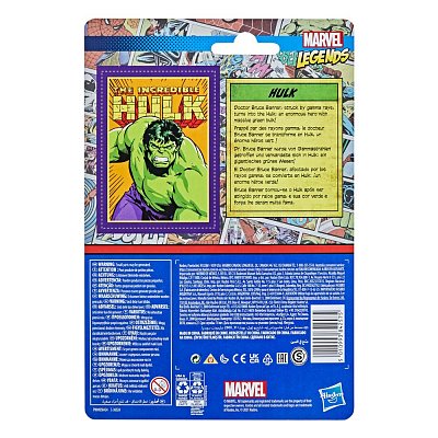 Marvel Legends Retro Collection Actionfigur 2022 Hulk 10 cm