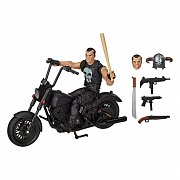 Marvel Legends Series Actionfigur mit Fahrzeug 2020 The Punisher 15 cm --- BESCHAEDIGTE VERPACKUNG