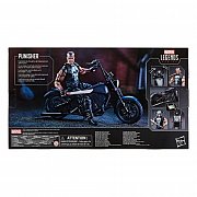 Marvel Legends Series Actionfigur mit Fahrzeug 2020 The Punisher 15 cm --- BESCHAEDIGTE VERPACKUNG